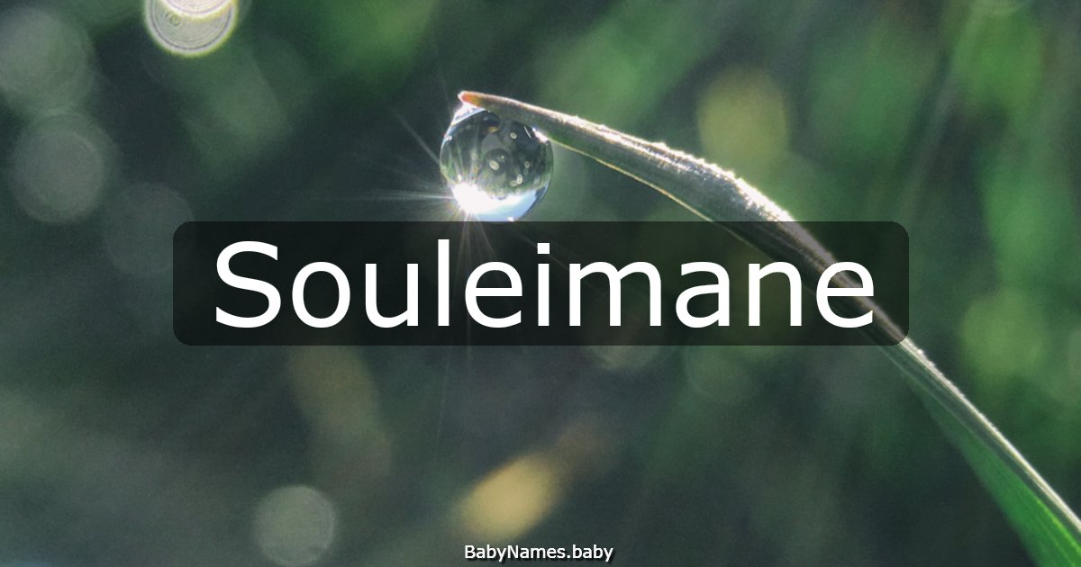 Souleimane