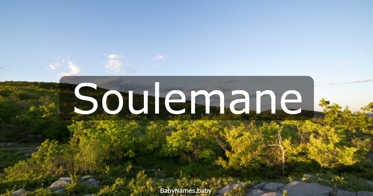 Soulemane