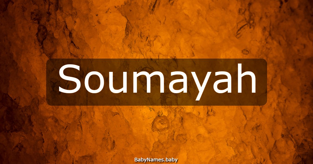 Soumayah