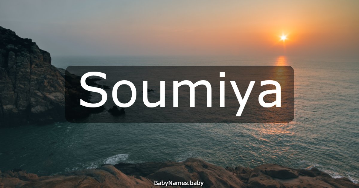 Soumiya