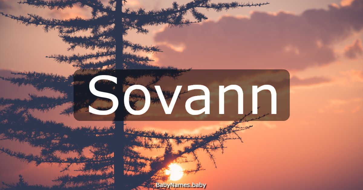 Sovann