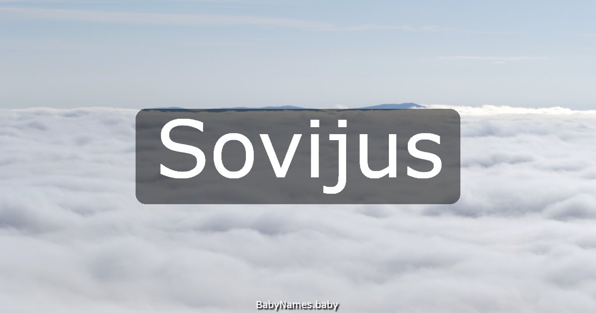 Sovijus