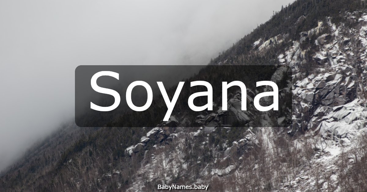 Soyana