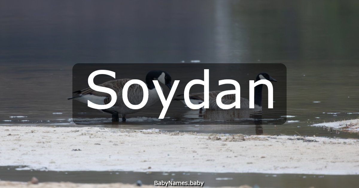 Soydan