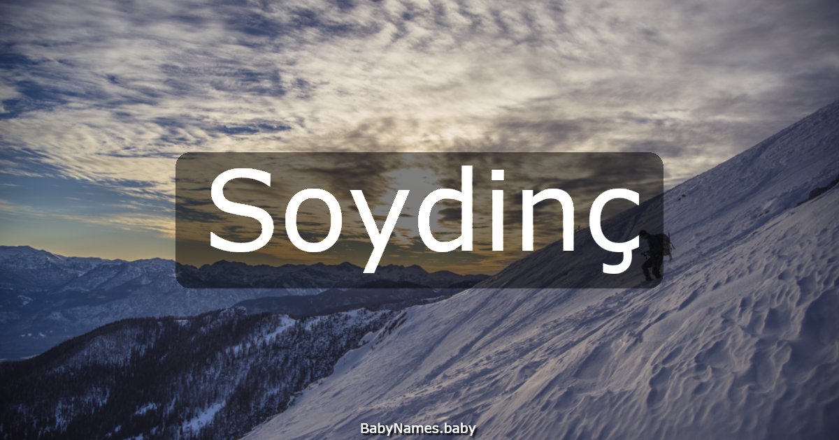 Soydinç