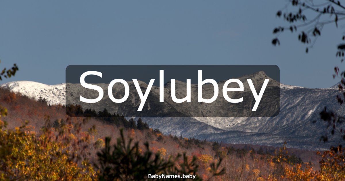 Soylubey