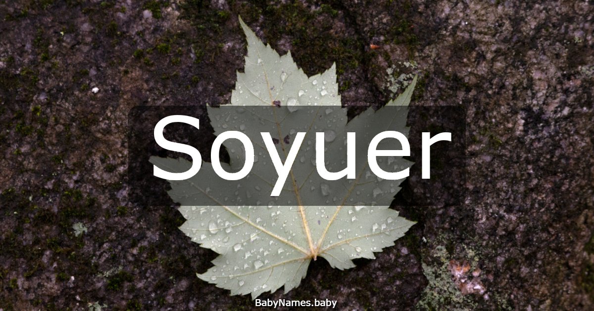 Soyuer