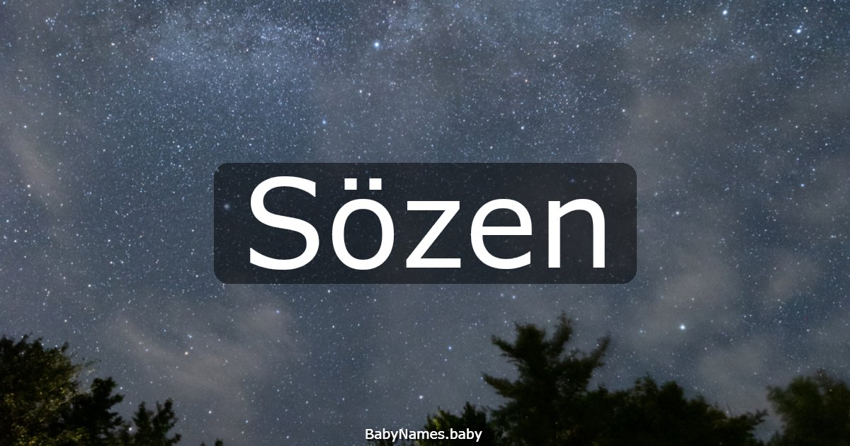 Sözen