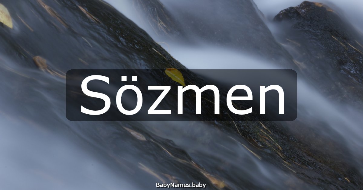 Sözmen