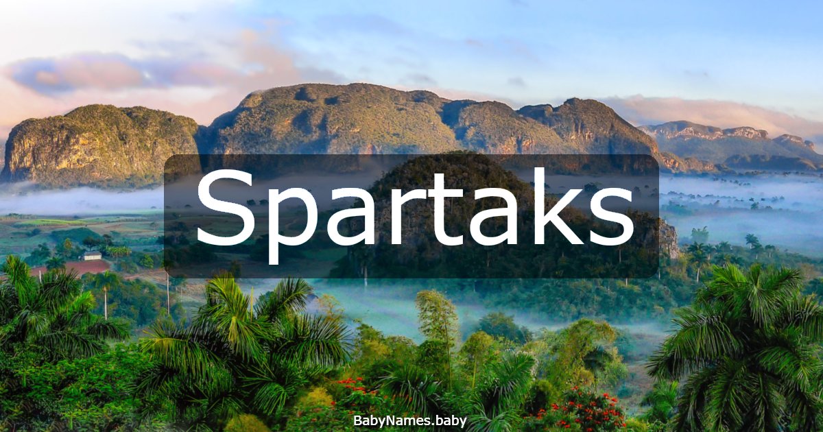 Spartaks