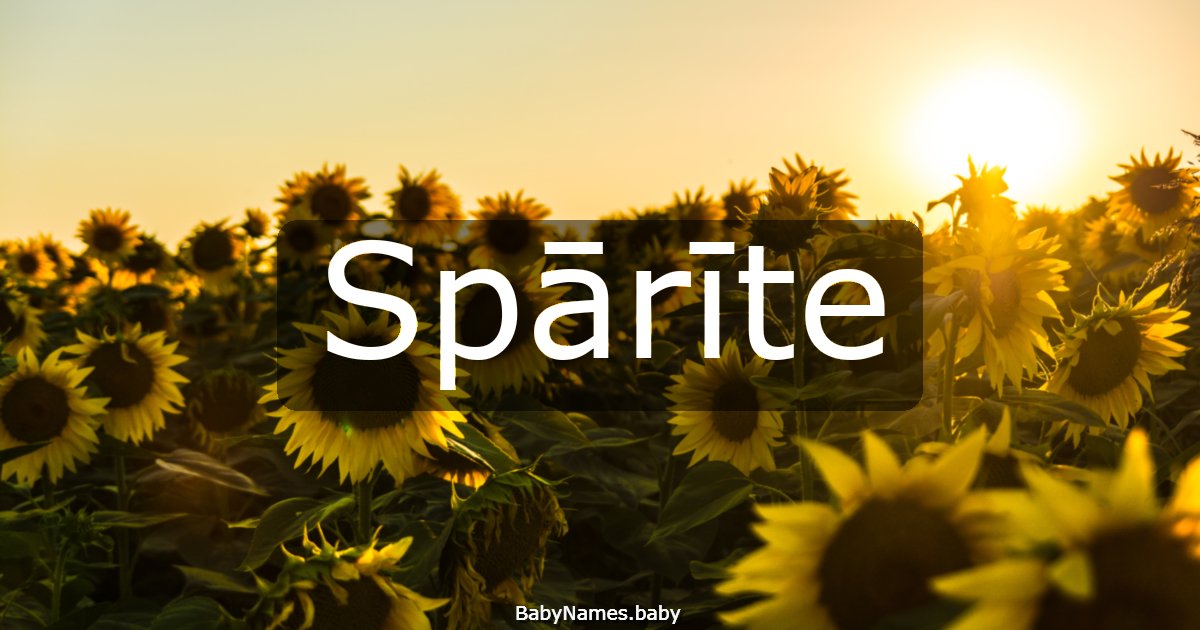 Spārīte