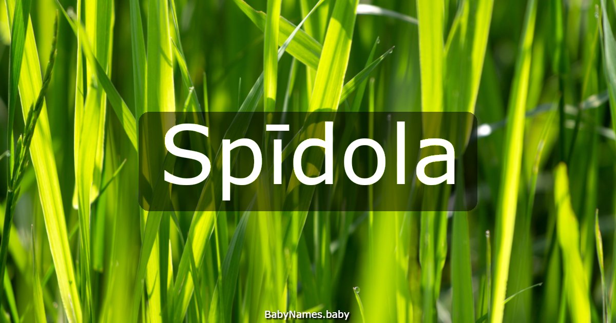 Spīdola
