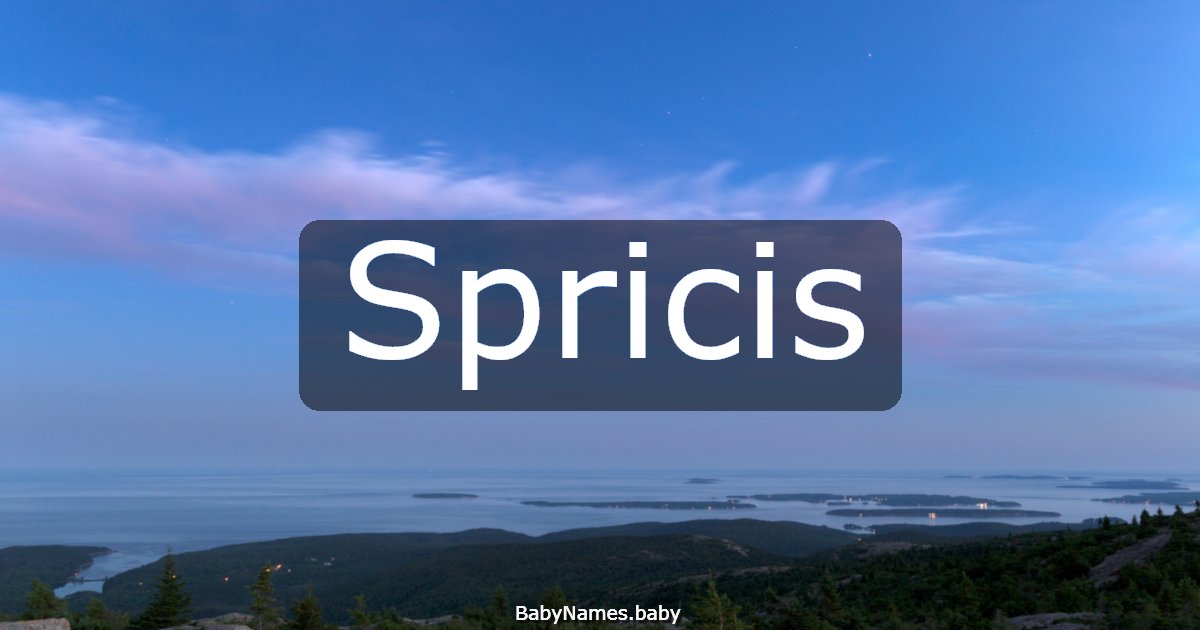 Spricis