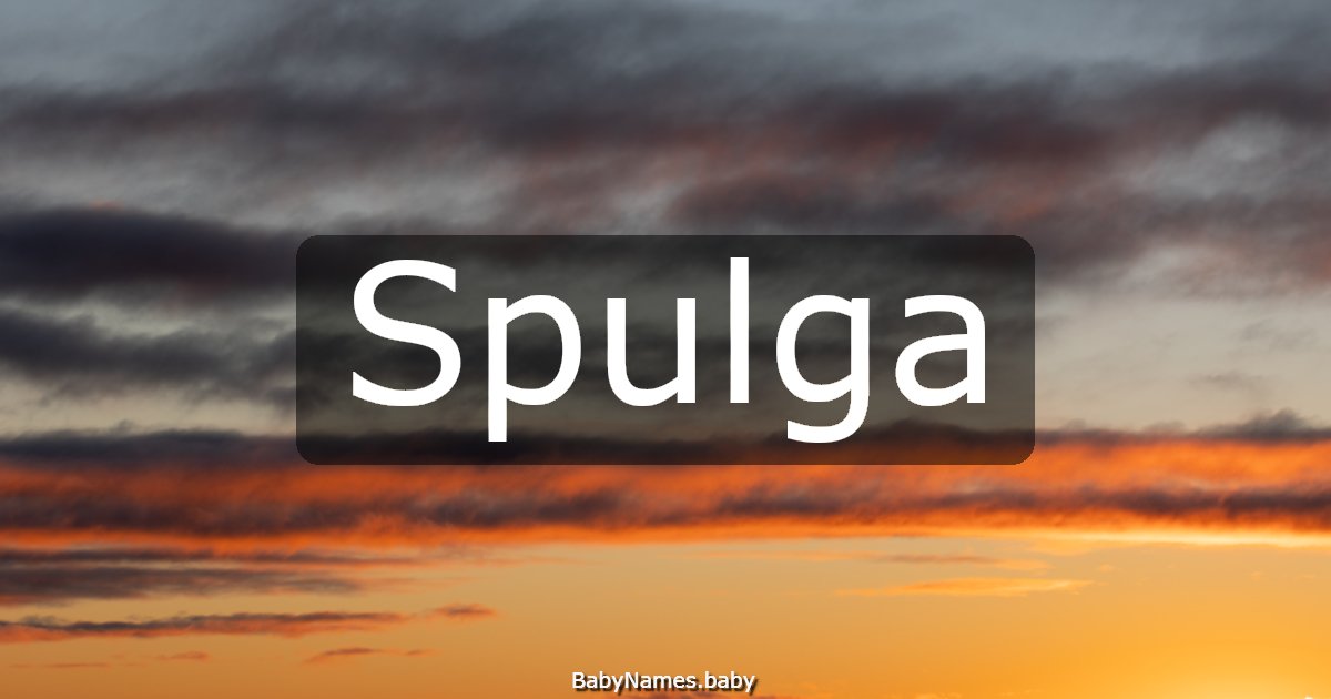 Spulga