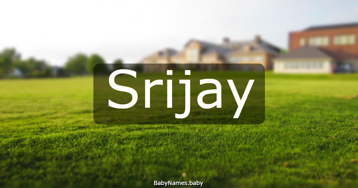 Srijay