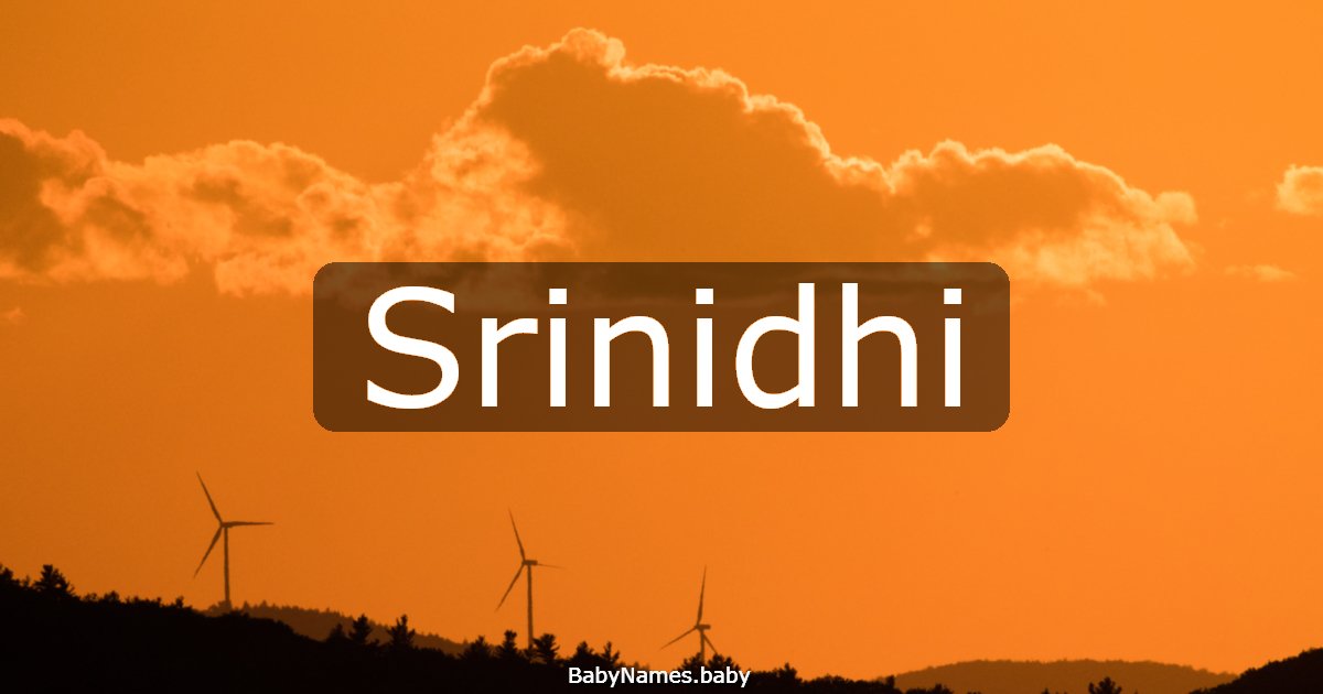 Srinidhi