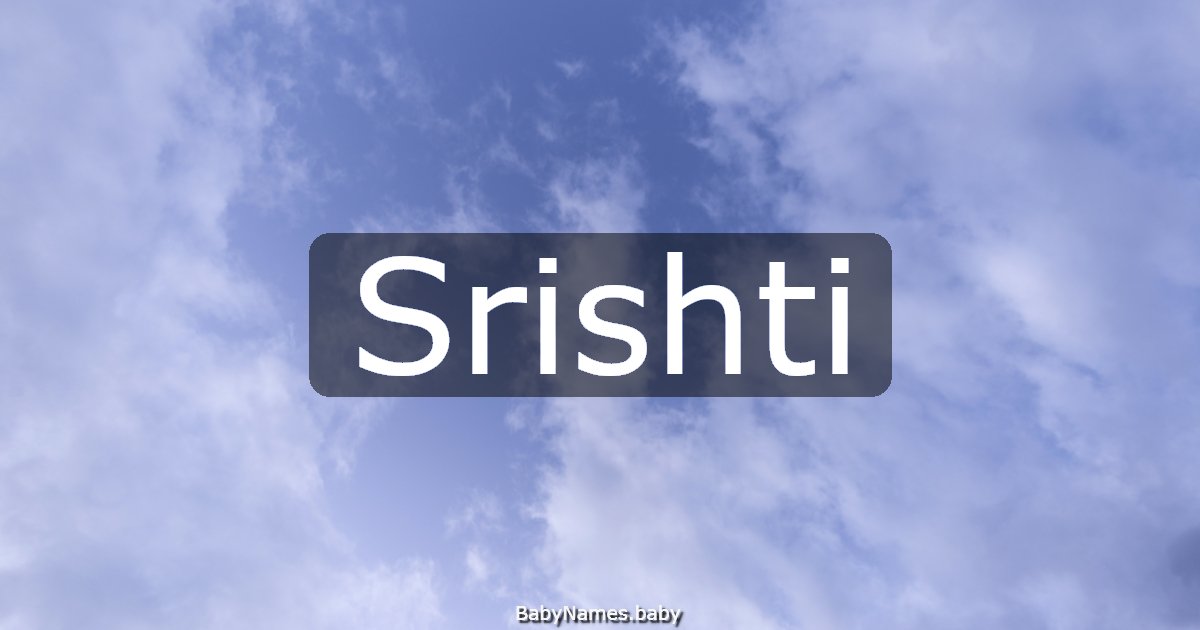 Srishti