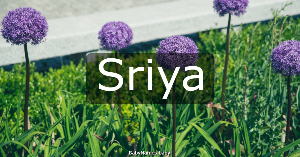 Sriya