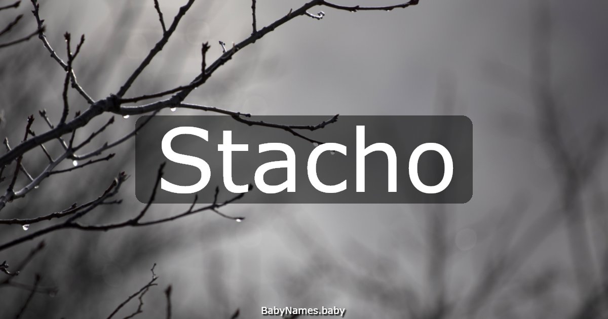 Stacho