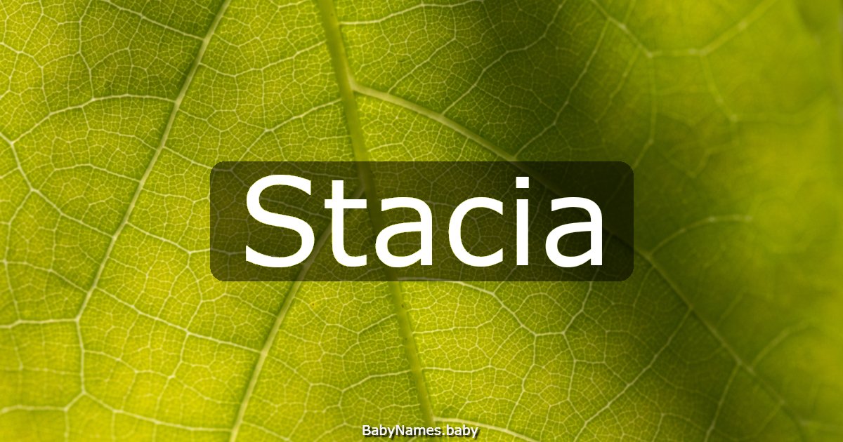 Stacia