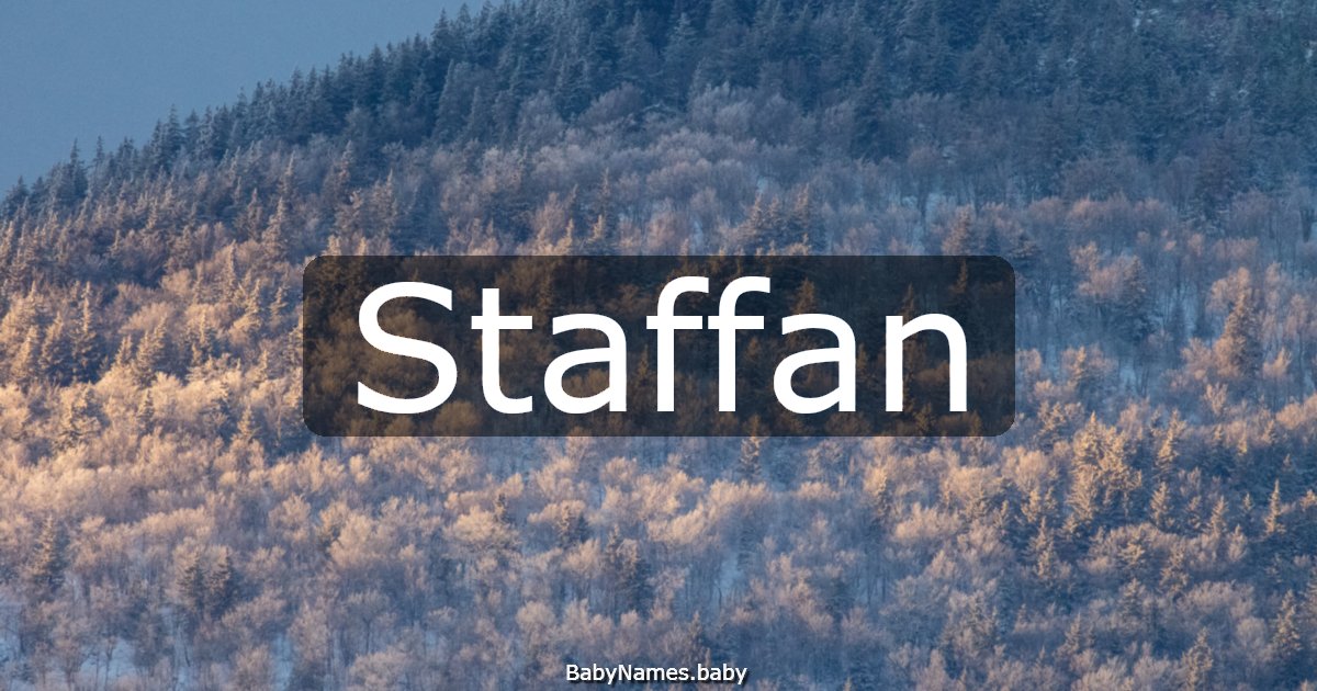 Staffan