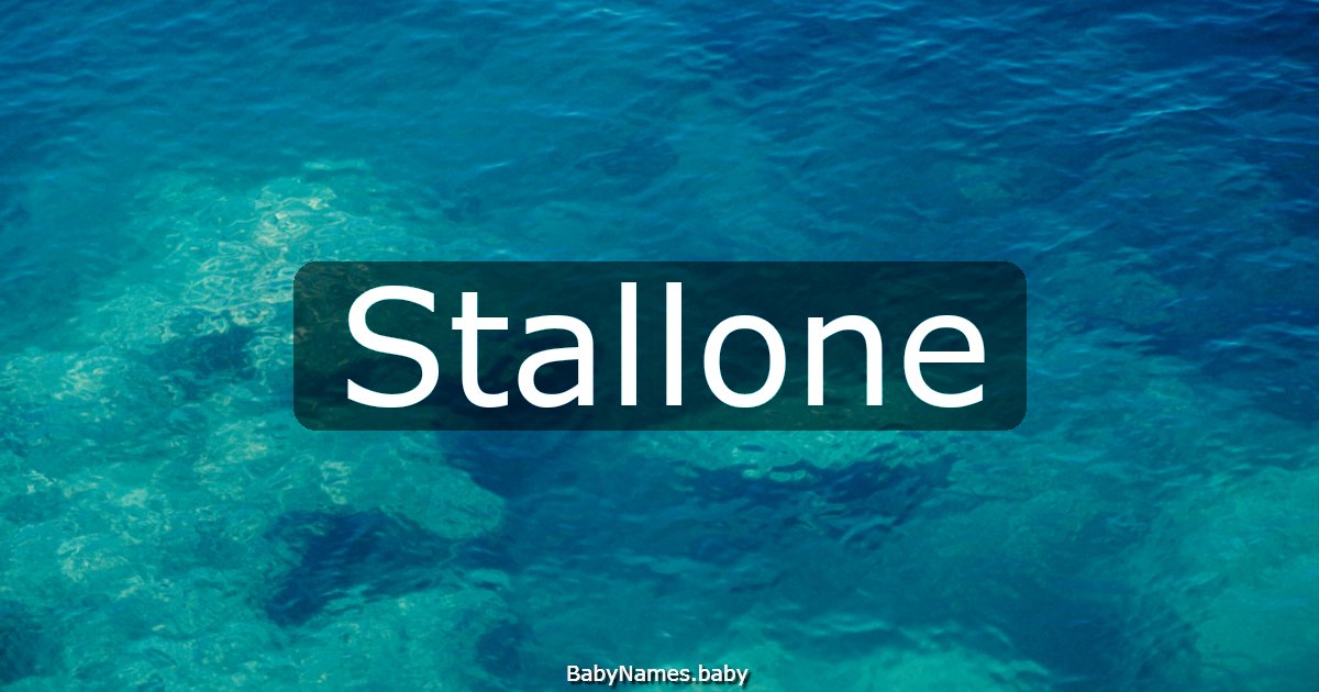 Stallone