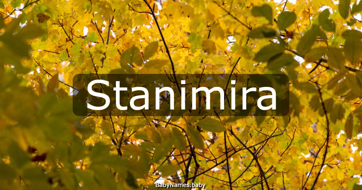 Stanimira