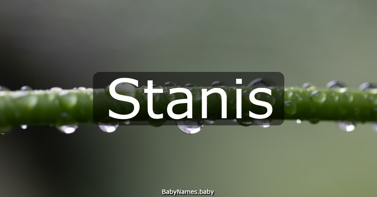 Stanis