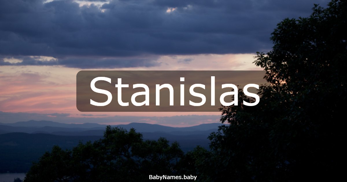 Stanislas