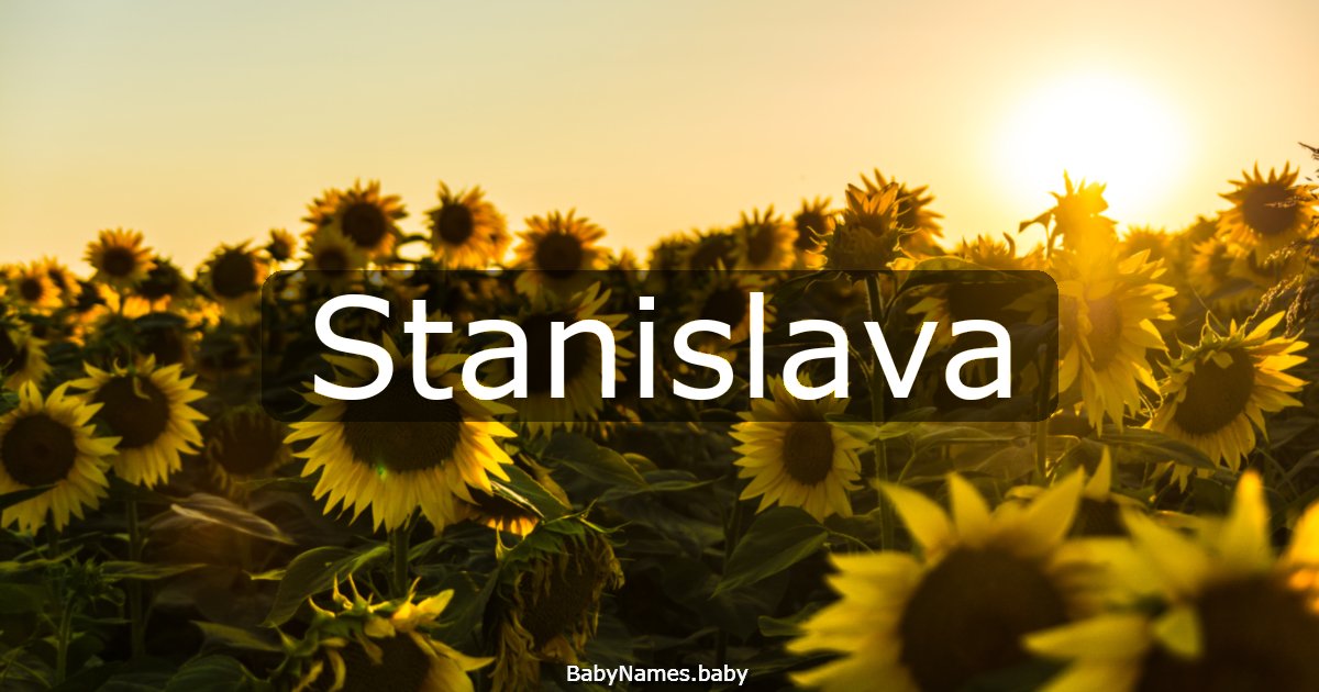 Stanislava
