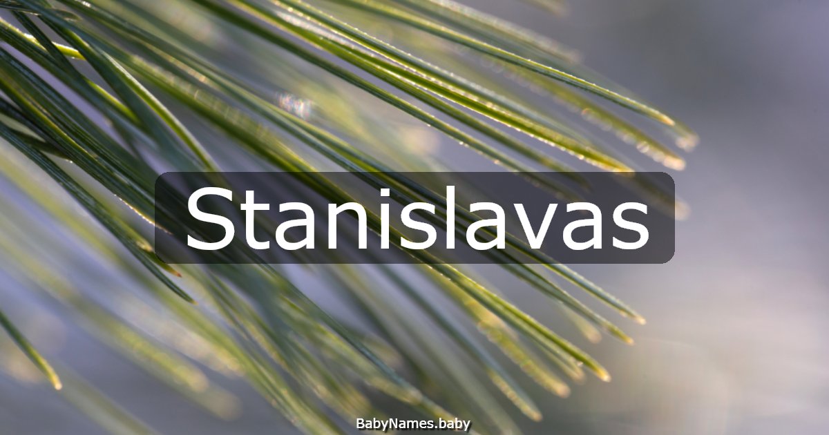 Stanislavas