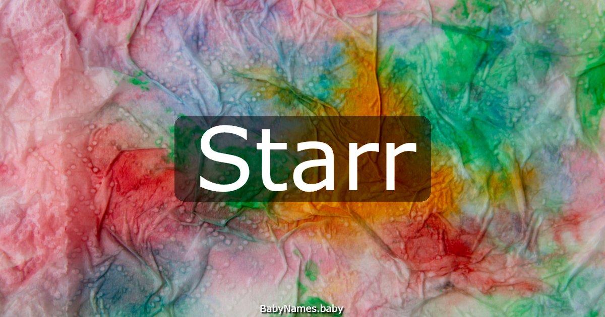 Starr