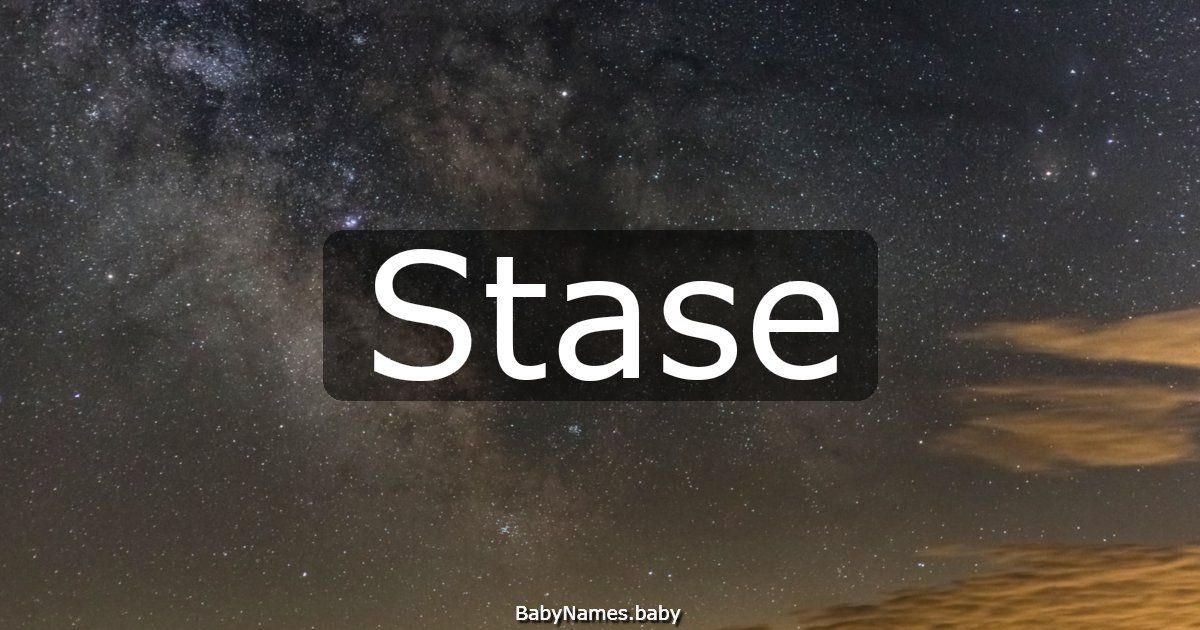 Stase