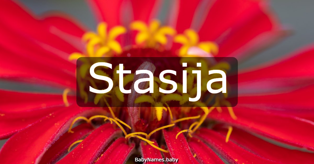 Stasija