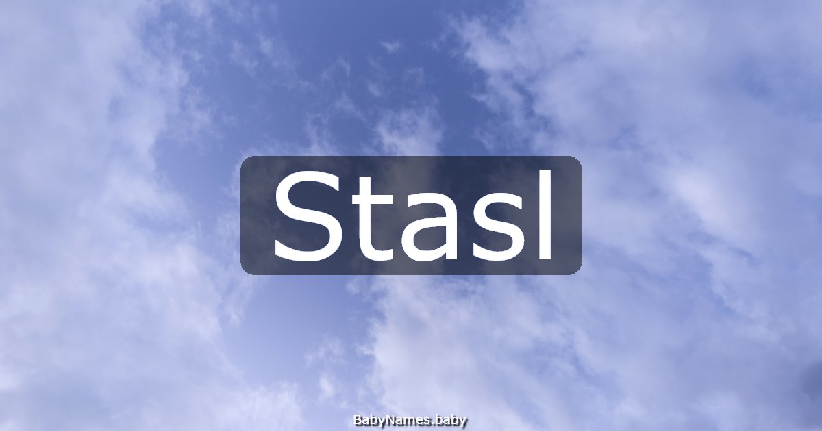 Stasl