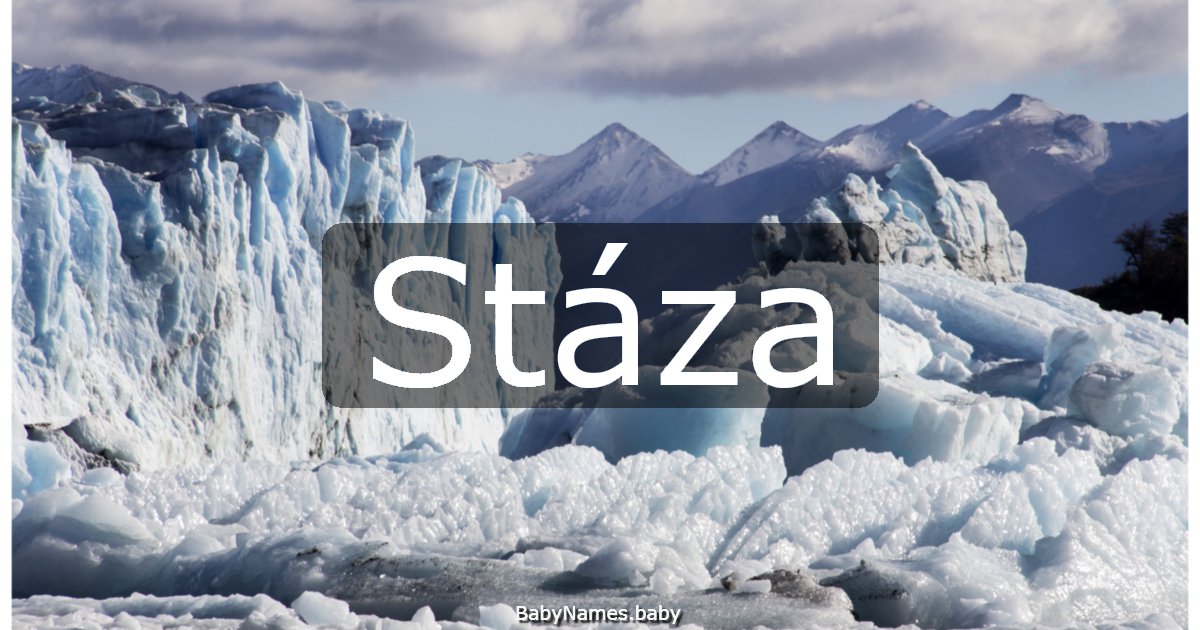 Stáza