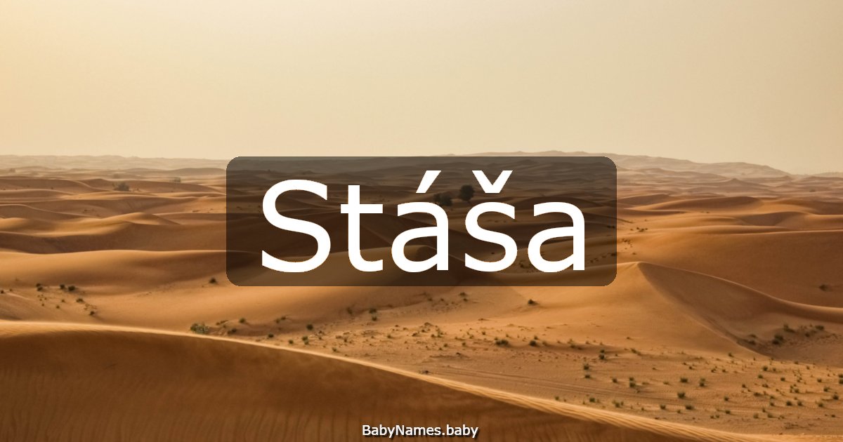 Stáša