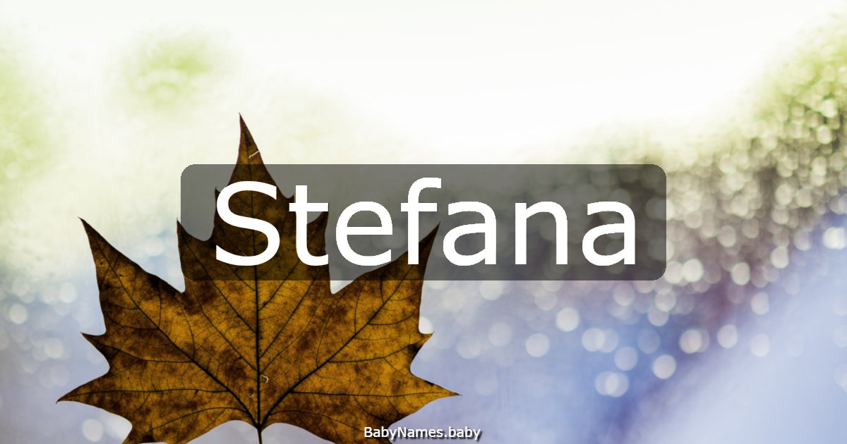 Stefana