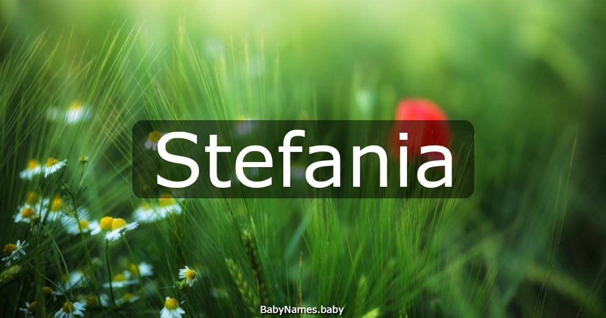 Stefania