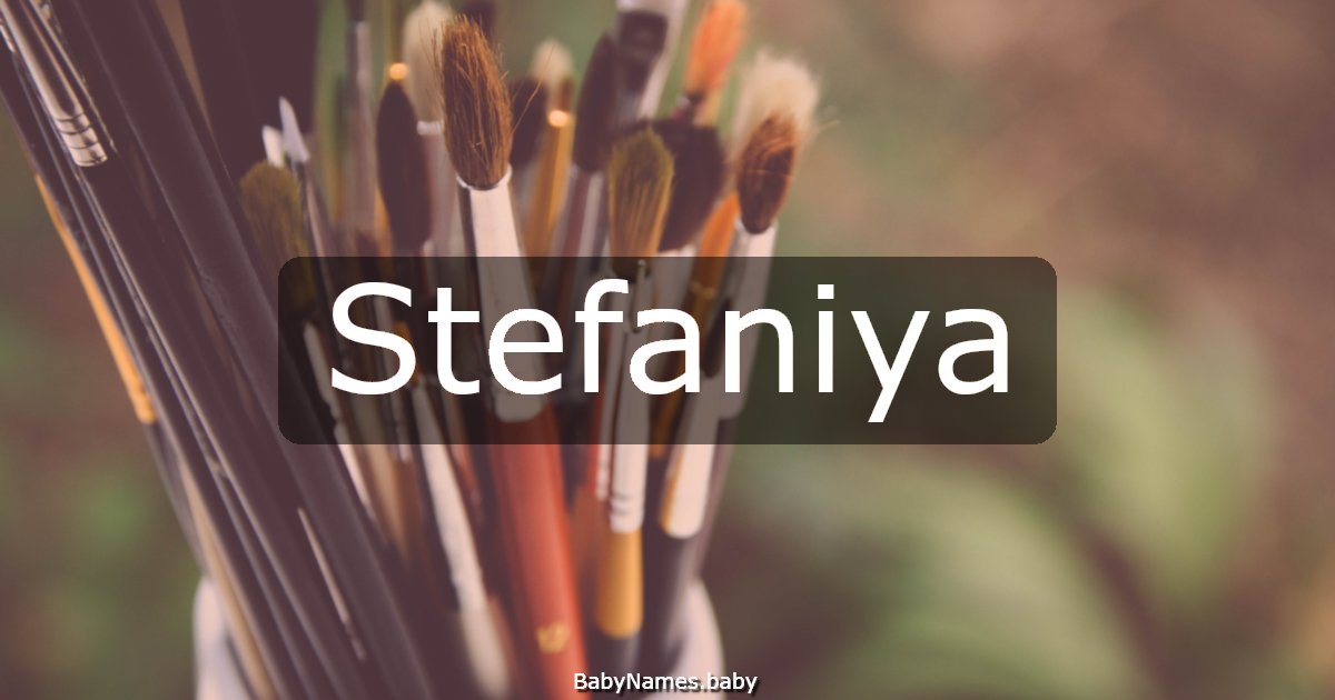 Stefaniya