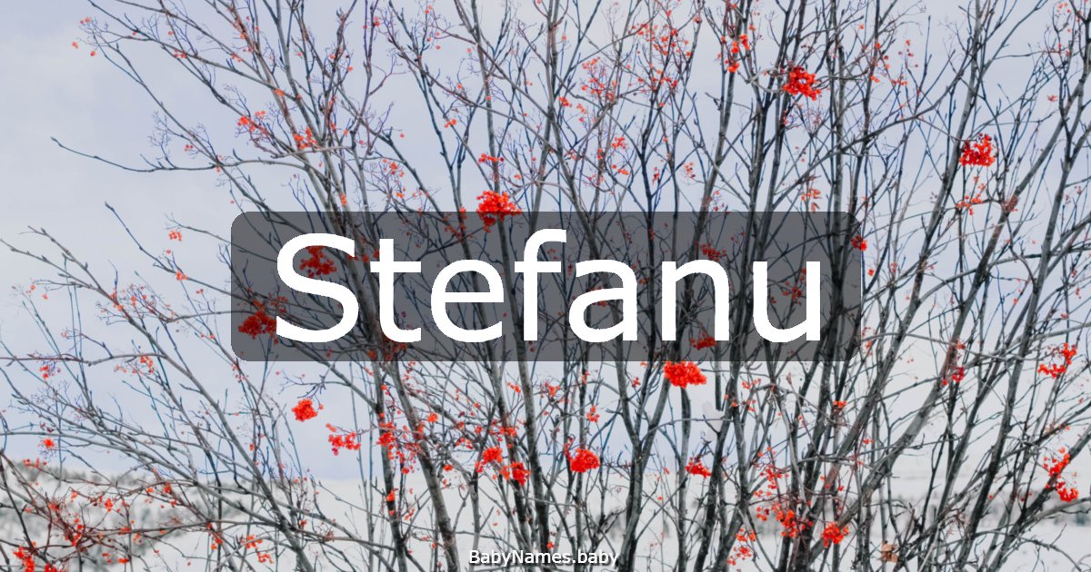 Stefanu