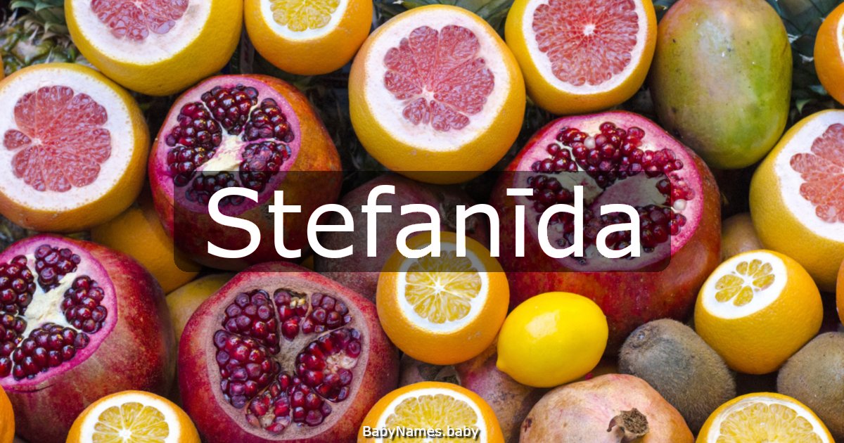 Stefanīda