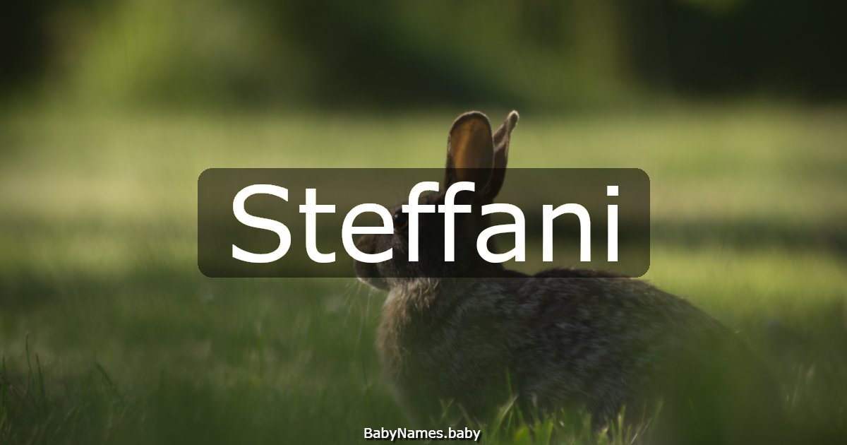 Steffani