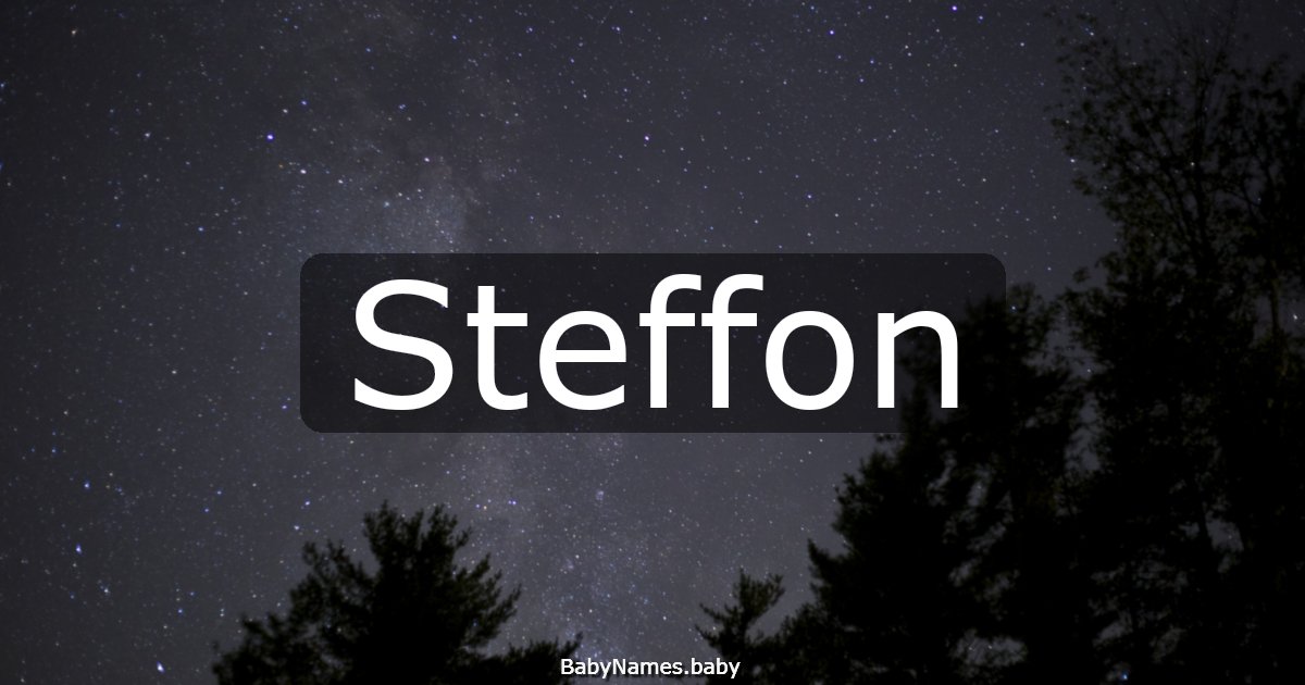 Steffon