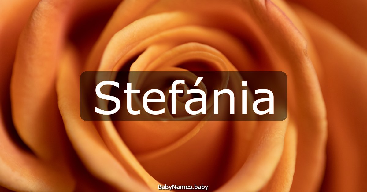 Stefánia