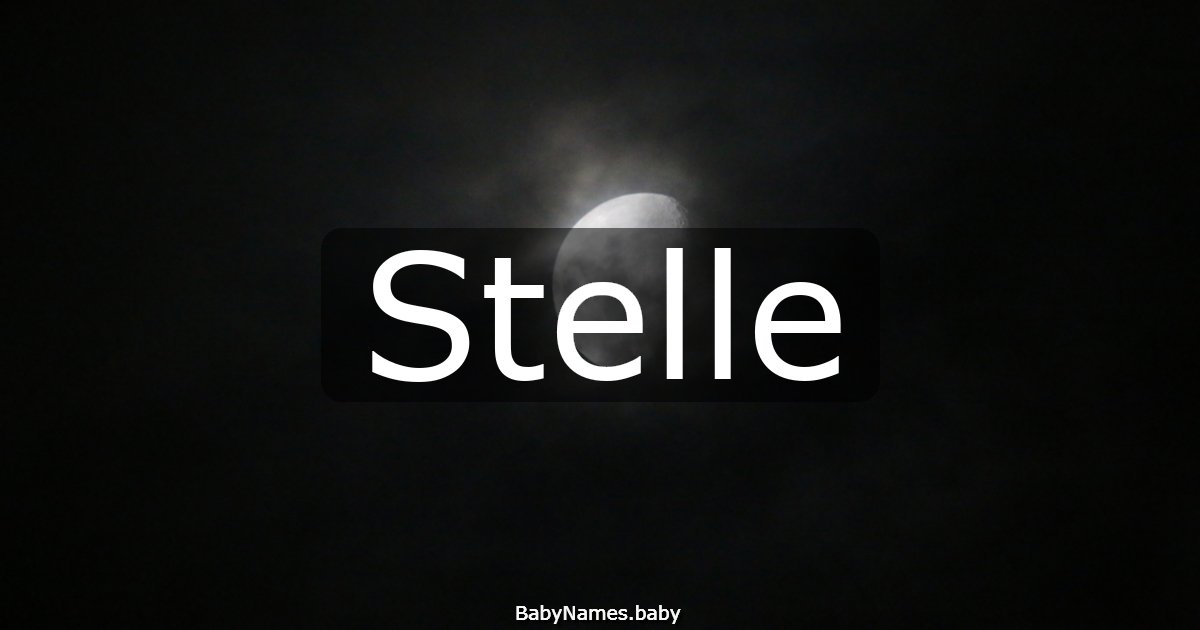 Stelle
