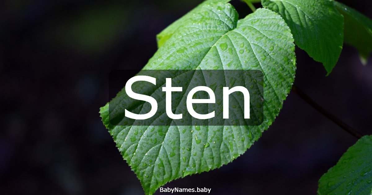 Sten