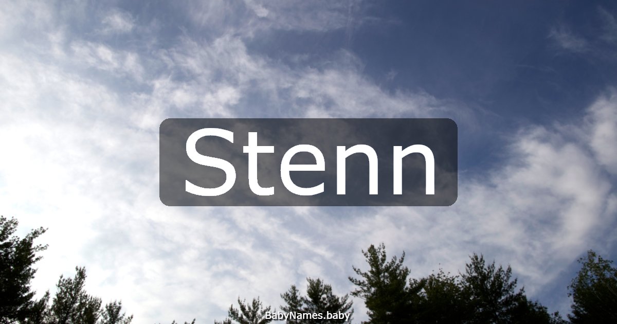 Stenn
