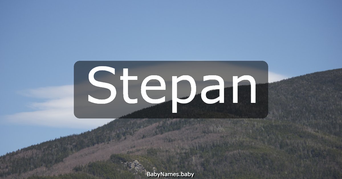 Stepan