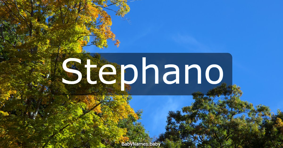 Stephano